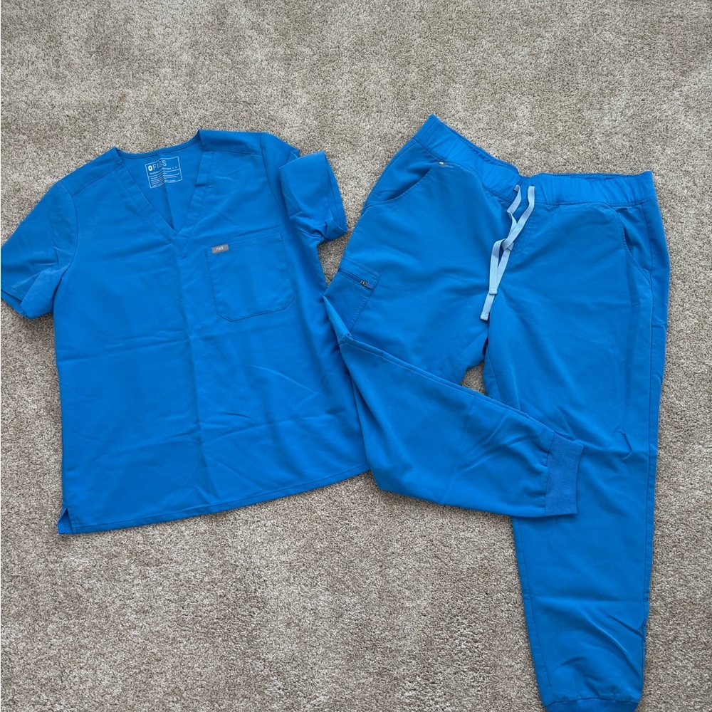 Lighter blue Figs Scrubs